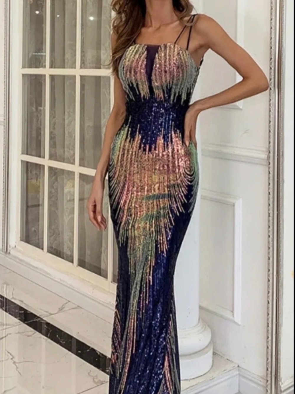 NWT Miss Ord Formal Sequin Dress Size XLarge